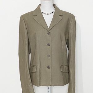 ✔️J. CREW| 100% Linen Blazer|Size 14